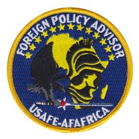 HQ USAFE AFAFRICA Foreign Policy Advisor Poland Patch