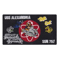 USS Alexandria SSN 757 Morale Patch