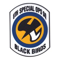 8 SOS Black Birds PVC Patch