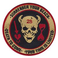 ACU-4 Surrender your Beach Patch