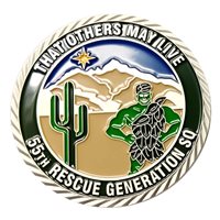 55 RGS That Others May live SEL Commander Challenge Coin