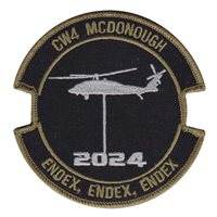 CW4 McDonough Retirement Patch