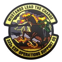 332 EOSS Mustangs Lead The Charge PVC Patch