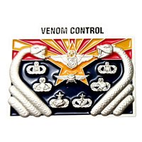 607 ACS Venom Control Snakes Challenge Coin