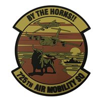 725 AMS BY THE HORNS OCP PVC Patch