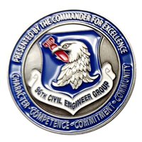 96 CEG Commander Challenge Coin