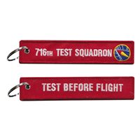 716 TS Test Before Flight Key Flag