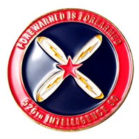 526 IS Innovate Fearlessly Commander Challenge Coin