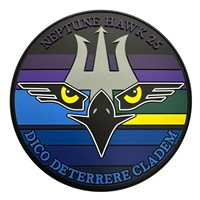 HQ PACAF Neptune Hawk Trident PVC Patch