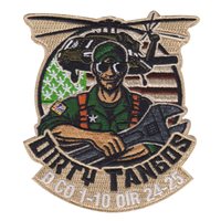 D Co 1-10 OIR 24-25 Dirty Tangos Patch