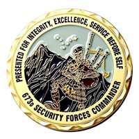 673 SFS Commander Challenge Coin