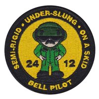 Ft Rucker SUPT-H Class 24-12 Bell Pilot Patch