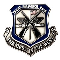 Travis AFB The Best in the west to Honor with Dignity Challenge Coin