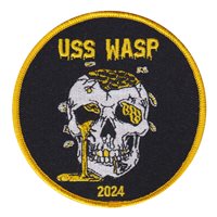 USS WASP LHD 1 Skull Patch