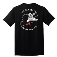 3 PLT B Troop Black Custom Shirts