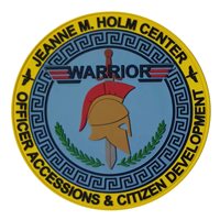 Jeanne M. Holm Center Warrior PVC Patch