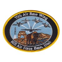 75 ABW Hill AFB Utah Patch 