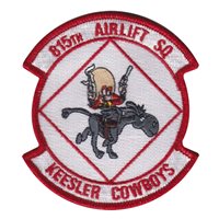 815 AS Keesler Cowboys Patch