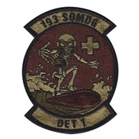 193 SOMDG DET 1 Skull Medic OCP Patch