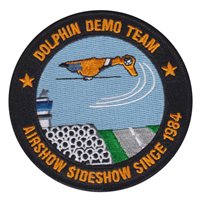 USCG Air Station Detroit Dolphin Demo Team Patch