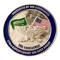 378 EABG Presented by the Commander Coin