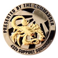 432 SPTS Commander Coin Challenge Coin