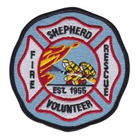 Shepherd Volunteer Fire Department Patch