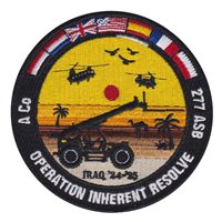 A Co 277 ASB Iraq 24-25 Patch