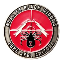 425 FS Black Widows Incoming Challenge Coin