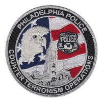 Philadelphia Police Counter Terrorism Operations Patch