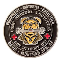 355 HCOS Medical Logistics Challenge Coin 