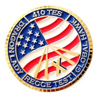 410 TES Commander Challenge Coin