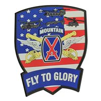 10 CAB Fly to Glory MQ-1 UAV PVC Patch