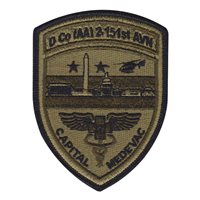 D Co 2-151 AVN REGT Capital Medevac OCP Patch