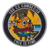 100 CS This is Fine Patch