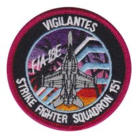 VFA-151 Vigilantes FA-18E Patch