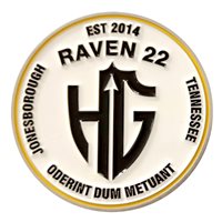 Raven 22 HG Security Solutions Challenge Coin