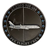 Boeing 757-200 Pex Dallas Challenge Coin