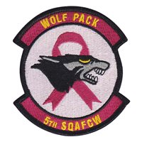 USAFA CS-05 Wolf Pack Breast Cancer Awareness Patch