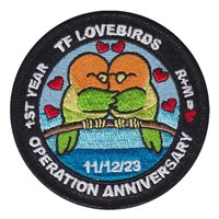 The Love Birds First Year Anniversary Patch