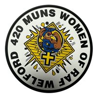 420 MUNS Women of RAF Welford PVC Patch