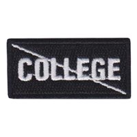 USAFA College Pencil Patch