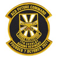 7 CAV Gaming Regt ACD Future Command Patch