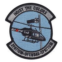 23 FTS Helicopter Pilot Training Hoist the Colors Patch