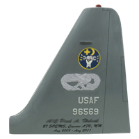 27 SOEMS C-130 Airplane Tail Flash