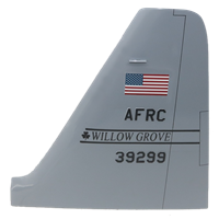 327 AS C-130 Airplane Tail Flash