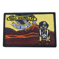 7 RS NAS Sigonella Delta Dawgs Morale Patch