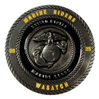 USMC Marine Riders Wasatch Challenge Coin