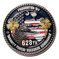 628 SFS Commander Challenge Coin