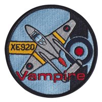 Avro Aviation Design Vampire Patch